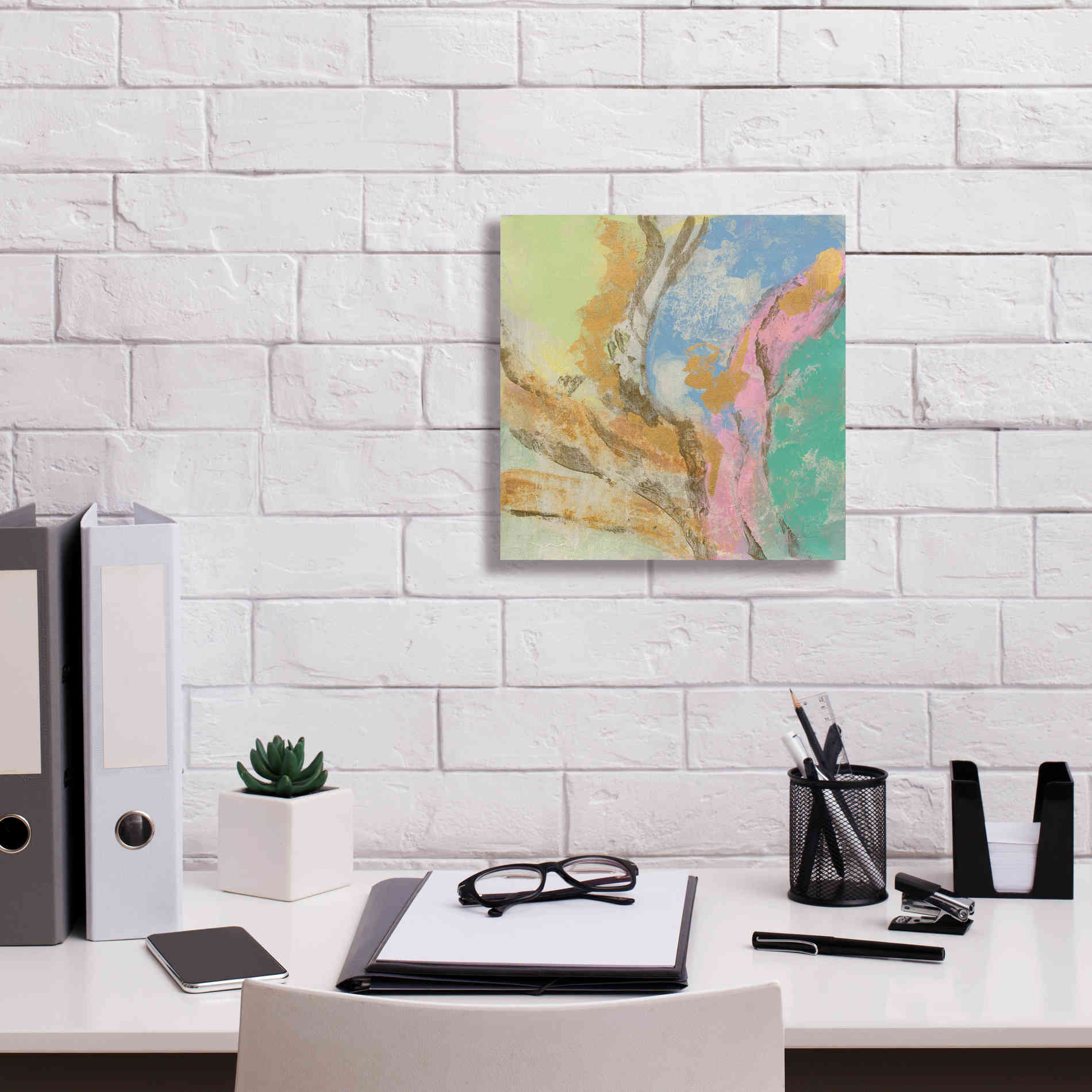 'Retro Jewel Tones I' by Silvia Vassileva, Canvas Wall Art,12 x 12