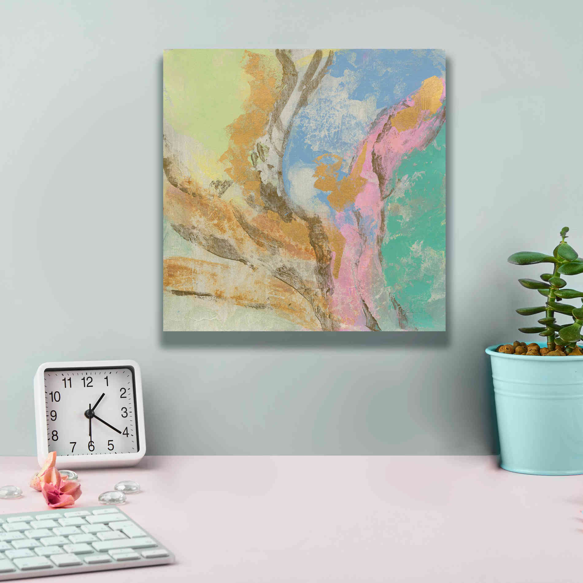 'Retro Jewel Tones I' by Silvia Vassileva, Canvas Wall Art,12 x 12