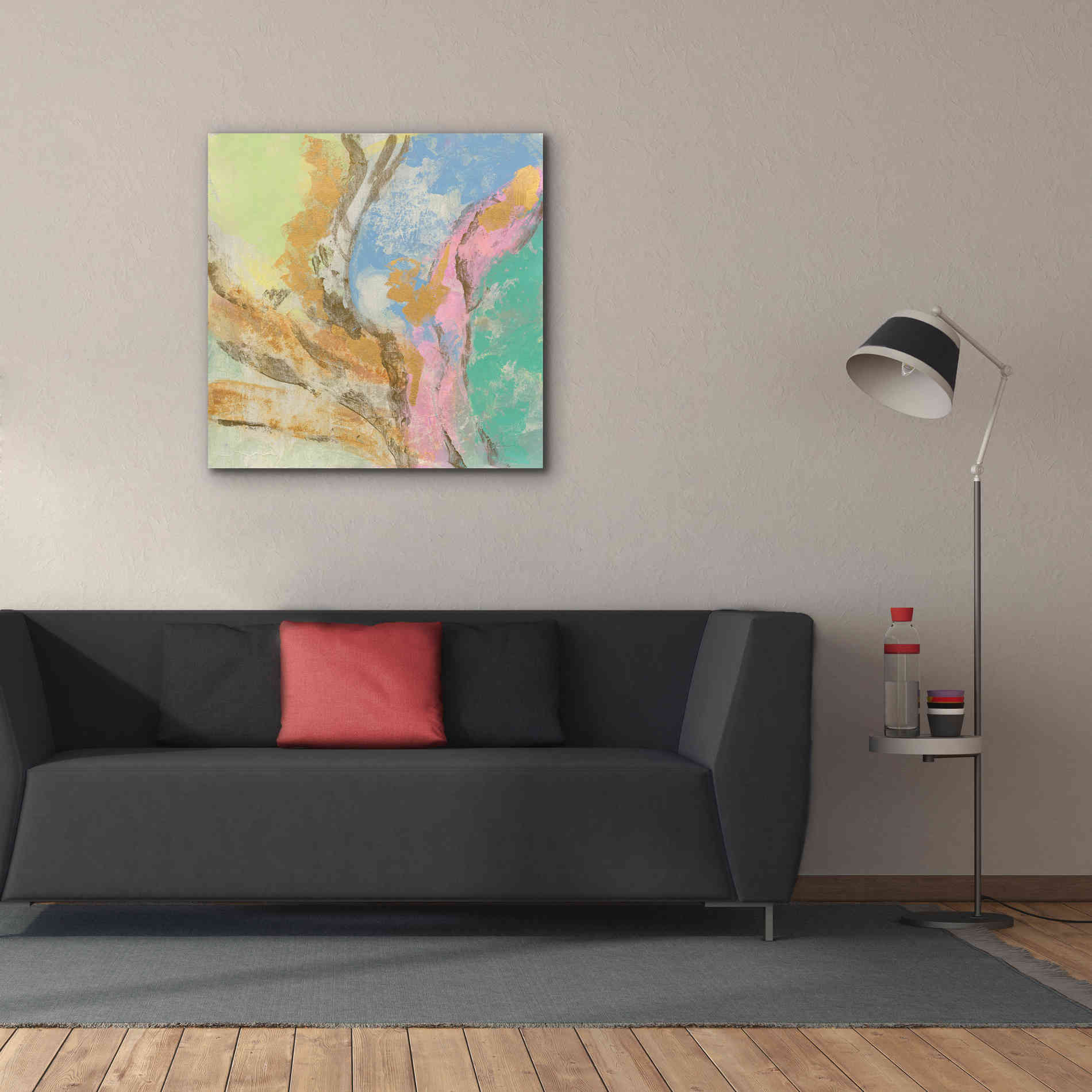 'Retro Jewel Tones I' by Silvia Vassileva, Canvas Wall Art,37 x 37