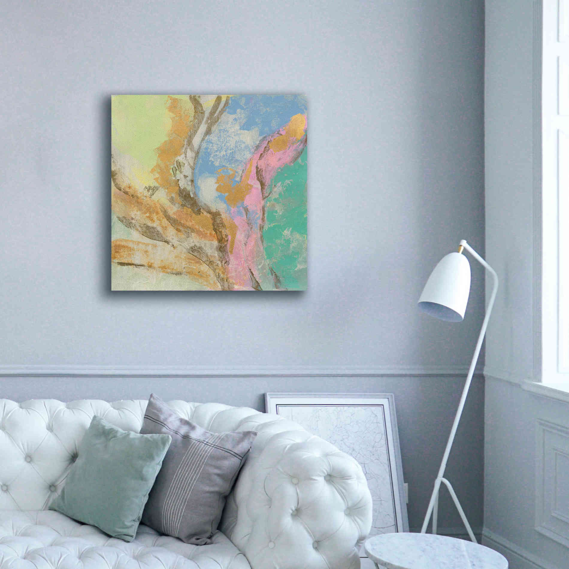'Retro Jewel Tones I' by Silvia Vassileva, Canvas Wall Art,37 x 37