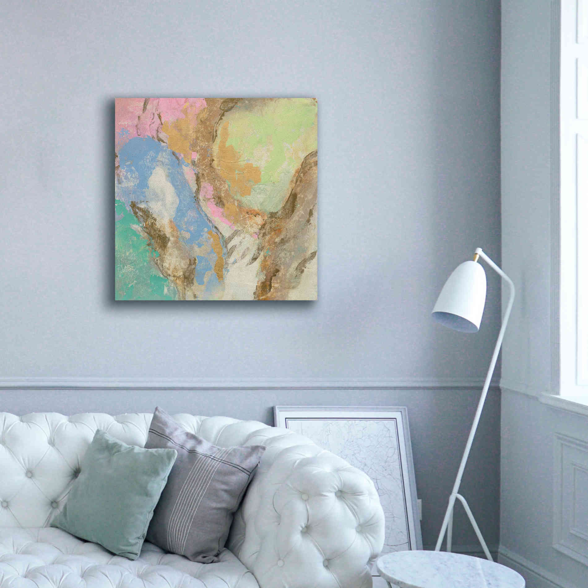 'Retro Jewel Tones II' by Silvia Vassileva, Canvas Wall Art,37 x 37