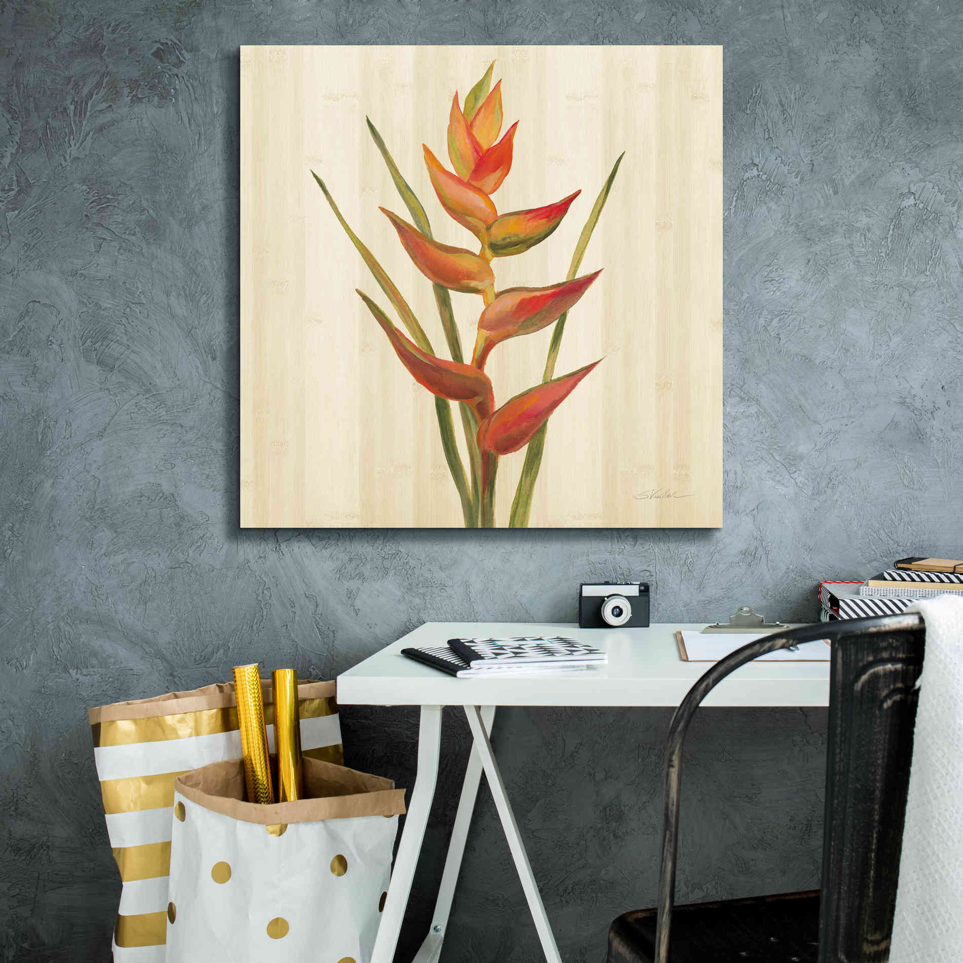 'Tropical Garden I' by Silvia Vassileva, Canvas Wall Art,26 x 26