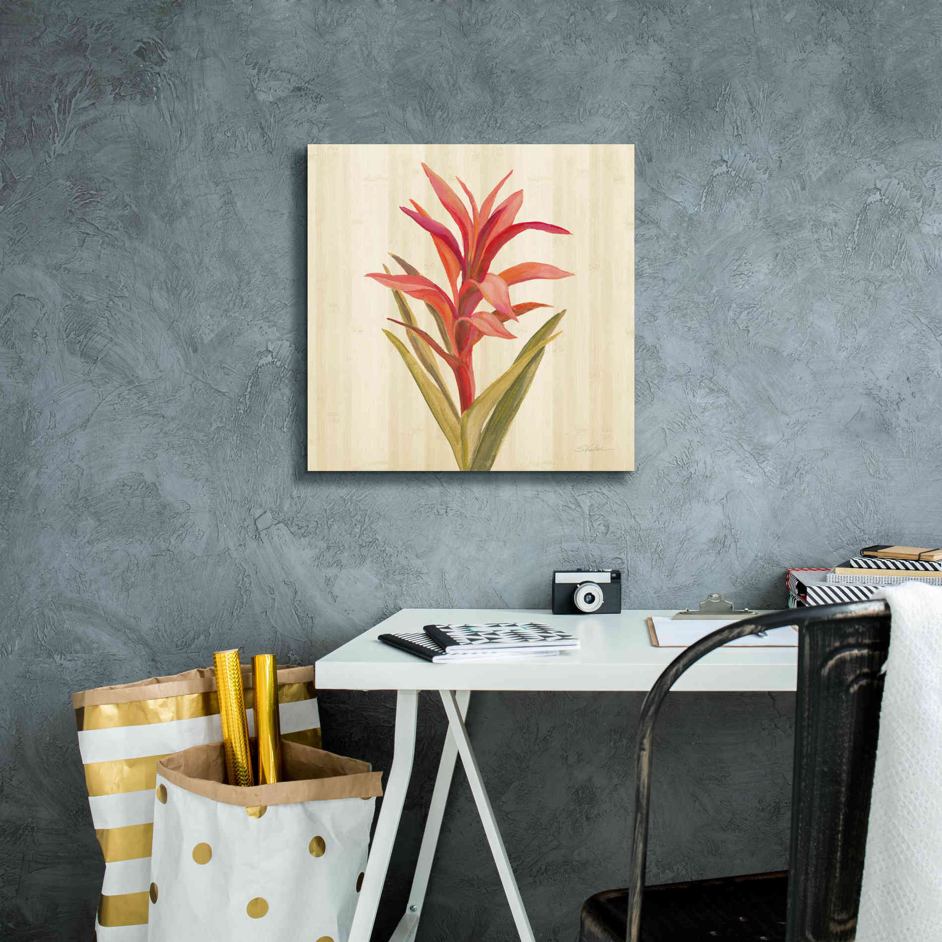 'Tropical Garden III' by Silvia Vassileva, Canvas Wall Art,18 x 18