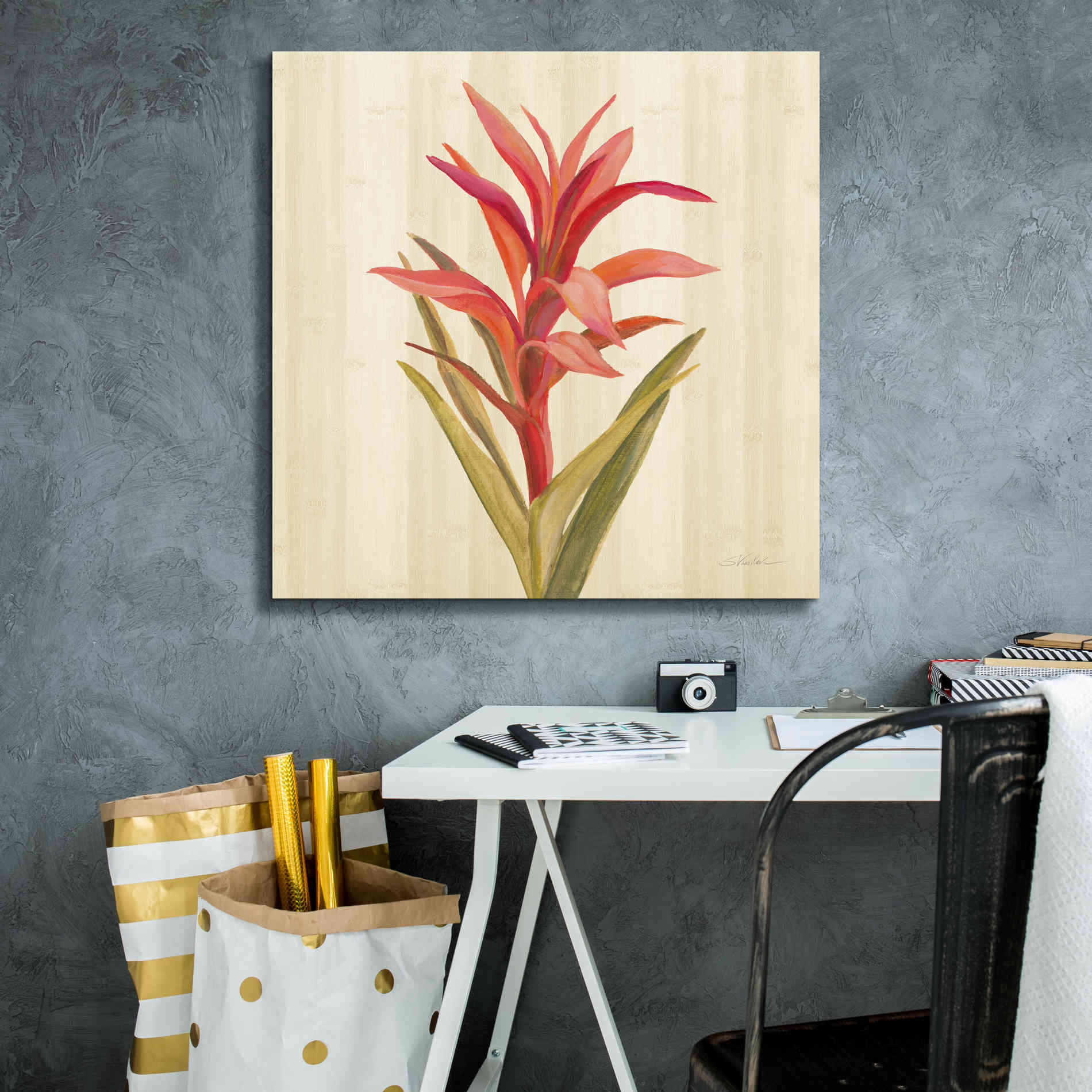 'Tropical Garden III' by Silvia Vassileva, Canvas Wall Art,26 x 26