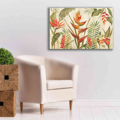 Image of 'Tropical Garden VII' by Silvia Vassileva, Canvas Wall Art,40 x 26