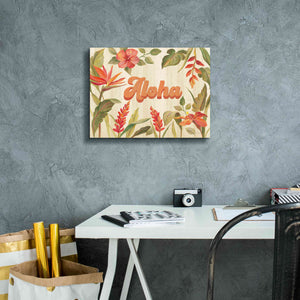 'Tropical Garden VIII' by Silvia Vassileva, Canvas Wall Art,16 x 12