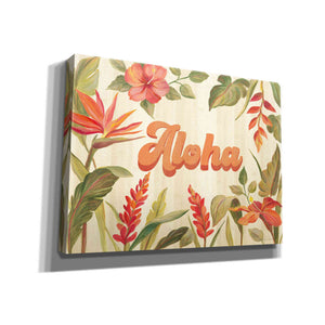 'Tropical Garden VIII' by Silvia Vassileva, Canvas Wall Art,16x12x1.1x0,26x18x1.1x0,34x26x1.74x0,54x40x1.74x0