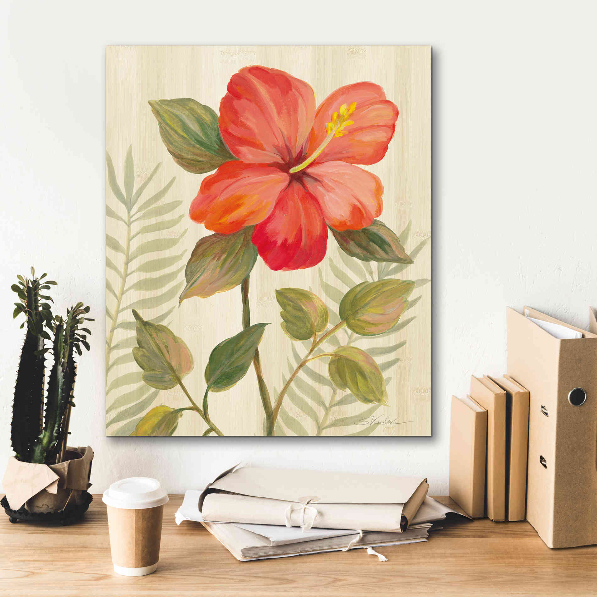 'Tropical Garden XI' by Silvia Vassileva, Canvas Wall Art,20 x 24