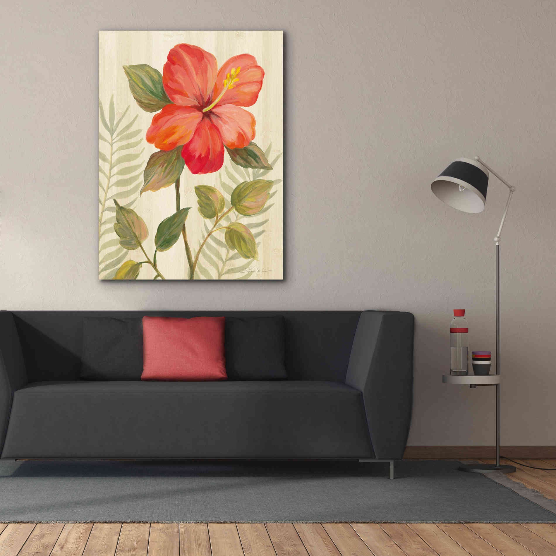 'Tropical Garden XI' by Silvia Vassileva, Canvas Wall Art,40 x 54