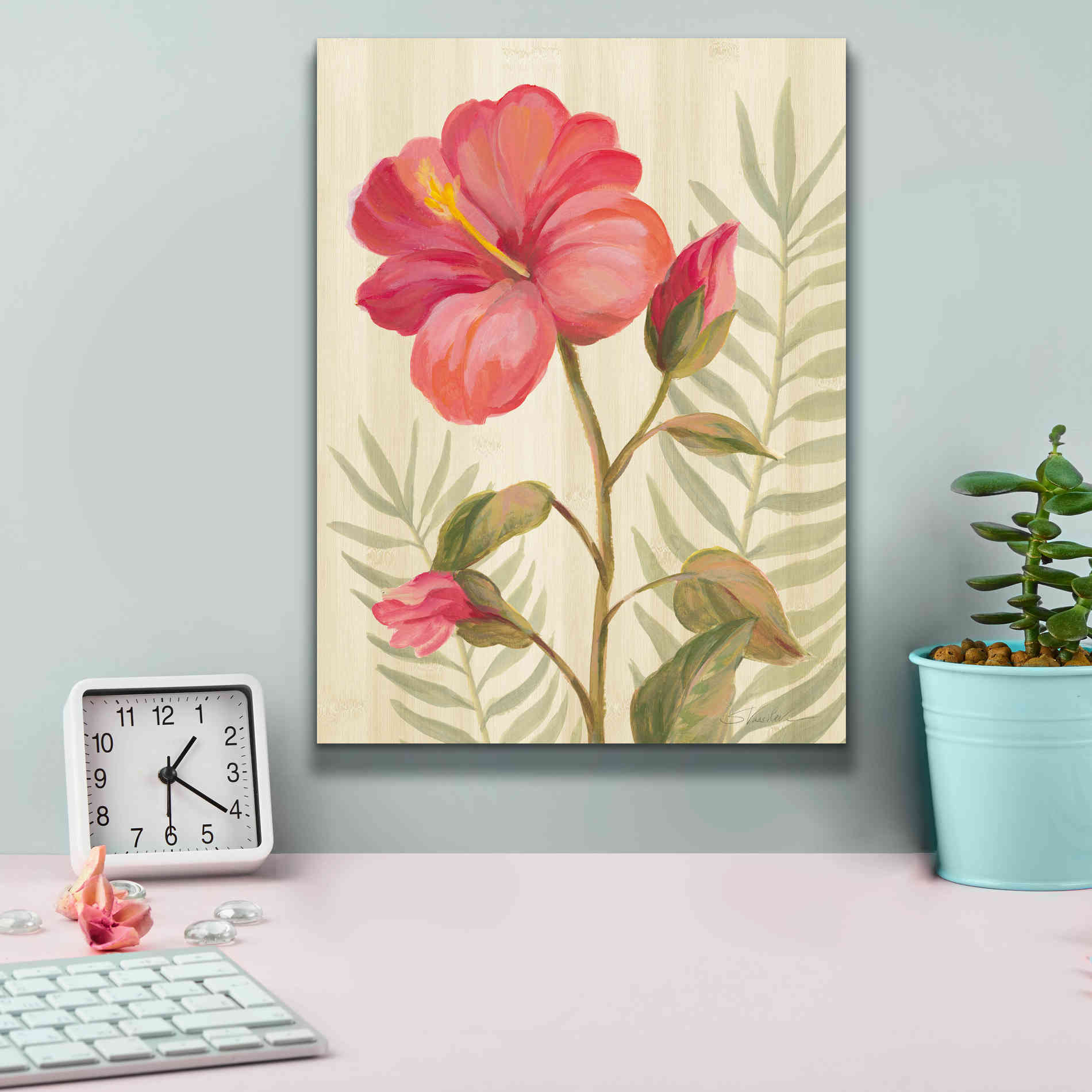 'Tropical Garden XII' by Silvia Vassileva, Canvas Wall Art,12 x 16