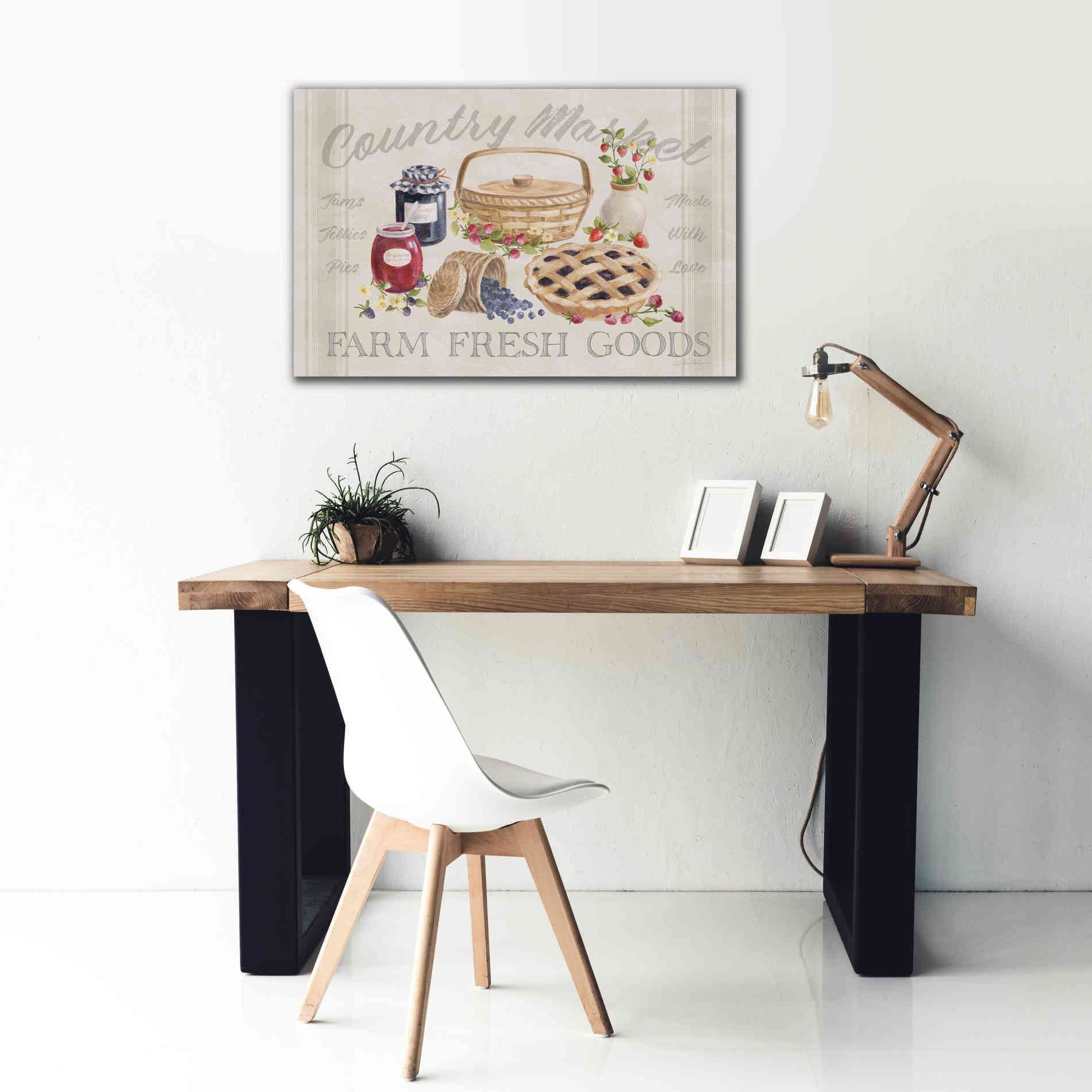 'Homemade Happiness I' by Silvia Vassileva, Canvas Wall Art,40 x 26