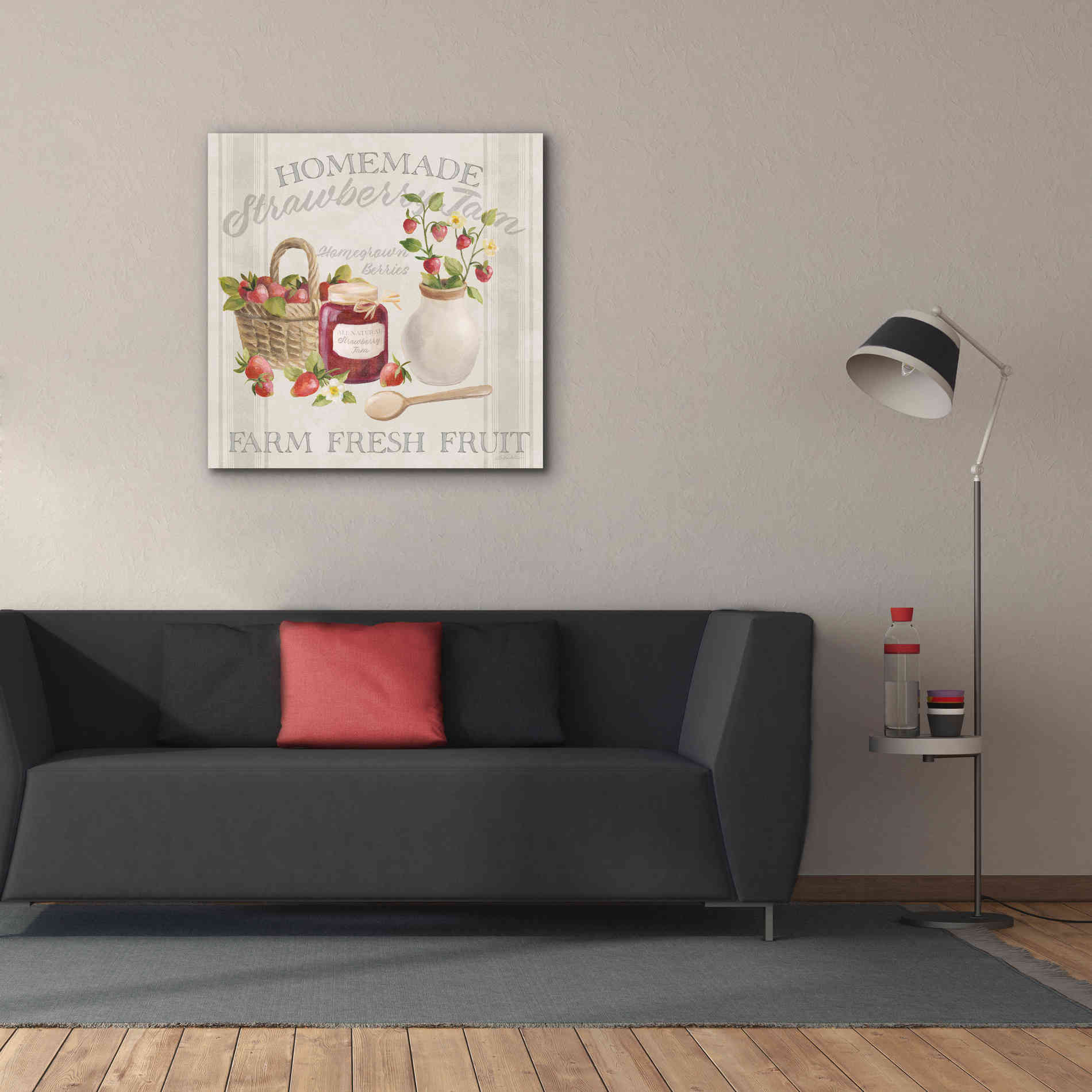 'Homemade Happiness III' by Silvia Vassileva, Canvas Wall Art,37 x 37