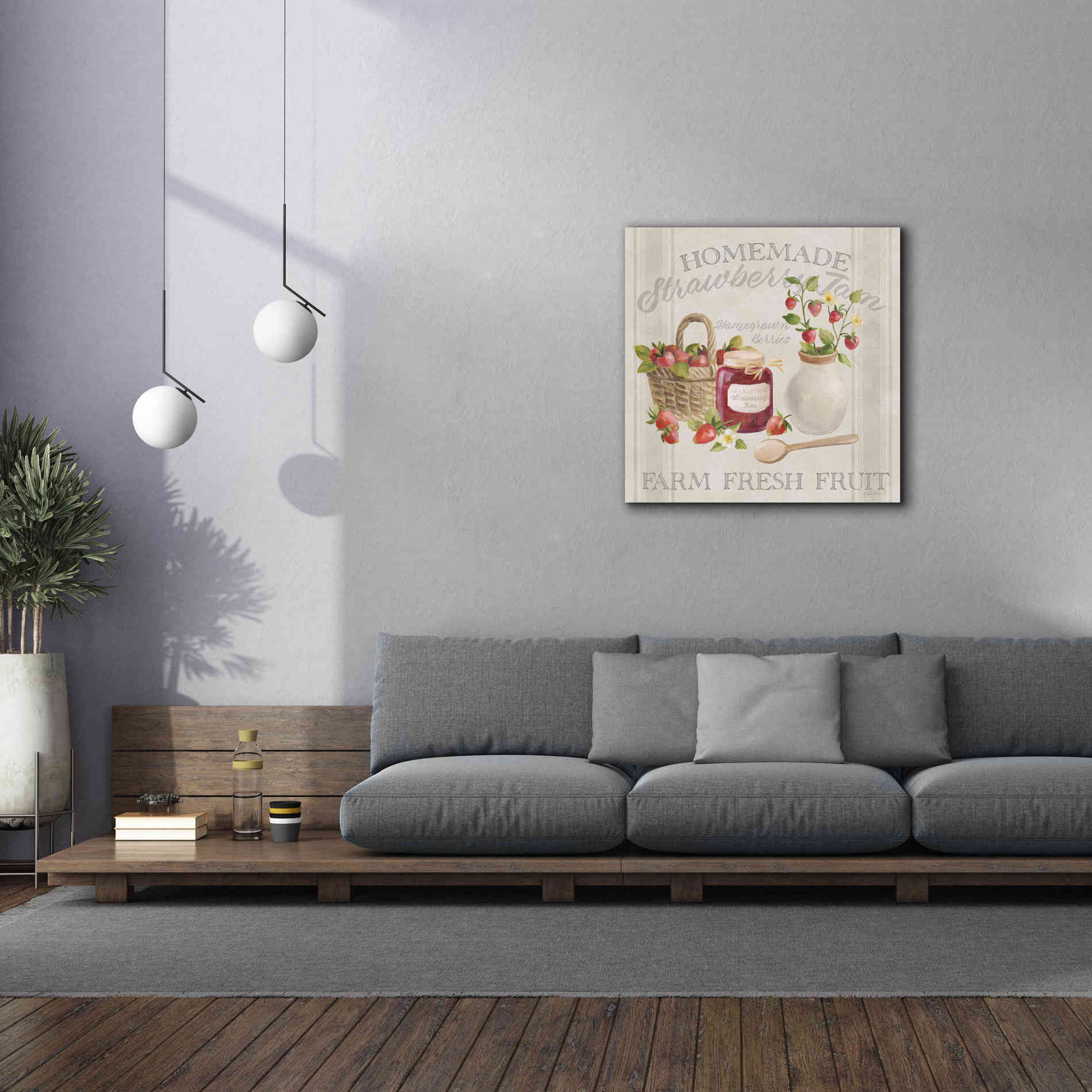 'Homemade Happiness III' by Silvia Vassileva, Canvas Wall Art,37 x 37