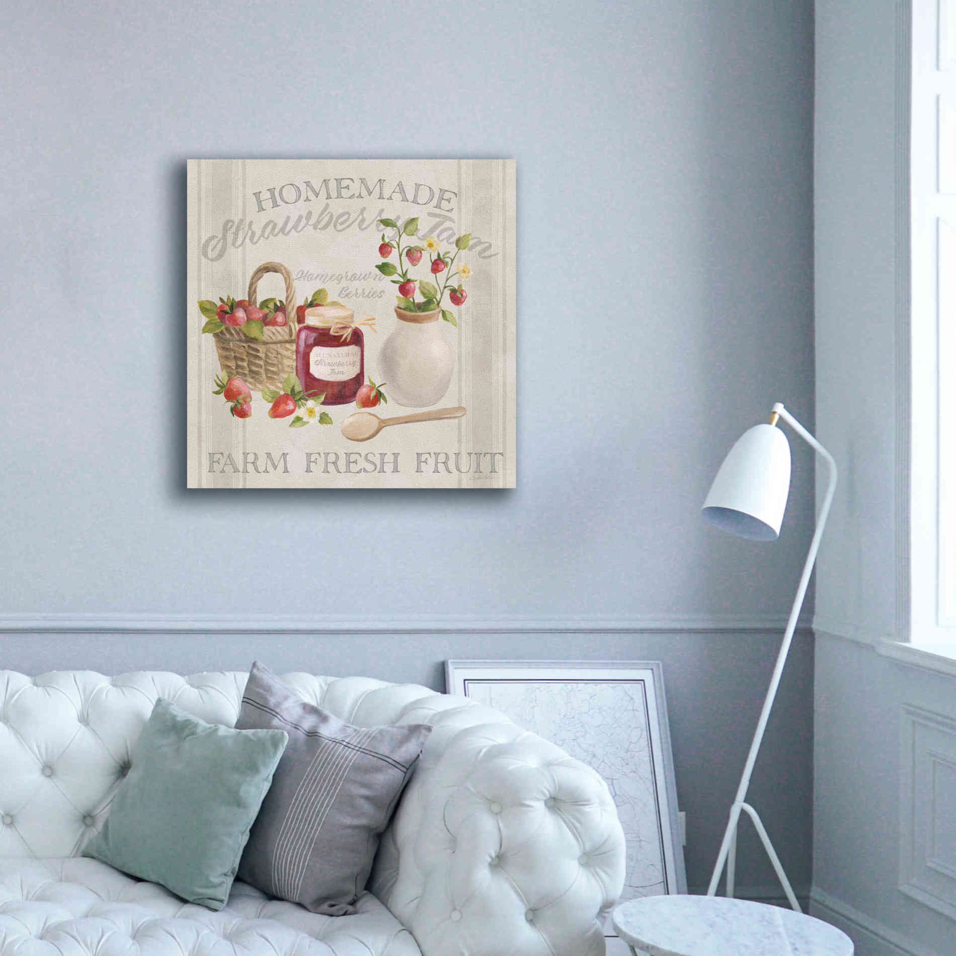 'Homemade Happiness III' by Silvia Vassileva, Canvas Wall Art,37 x 37