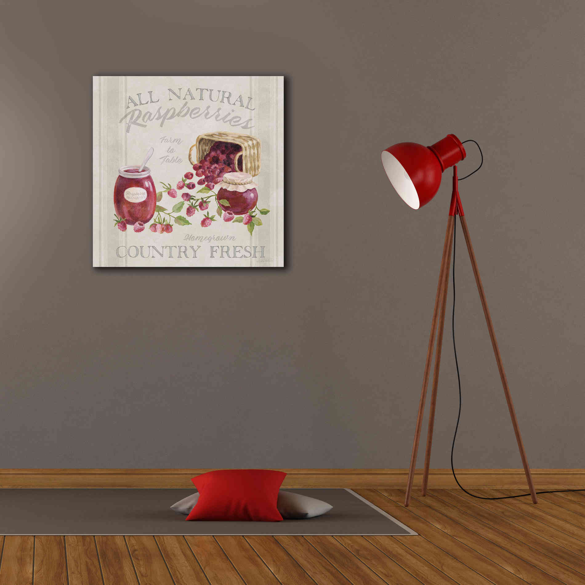 'Homemade Happiness IV' by Silvia Vassileva, Canvas Wall Art,26 x 26