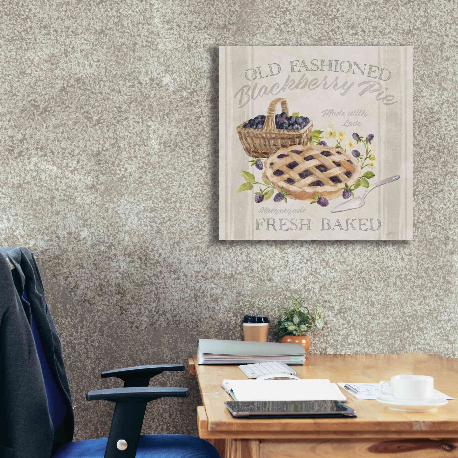'Homemade Happiness V' by Silvia Vassileva, Canvas Wall Art,26 x 26