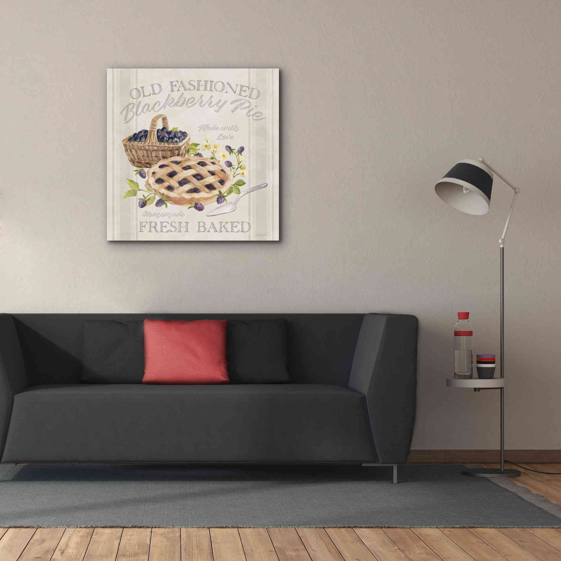 'Homemade Happiness V' by Silvia Vassileva, Canvas Wall Art,37 x 37