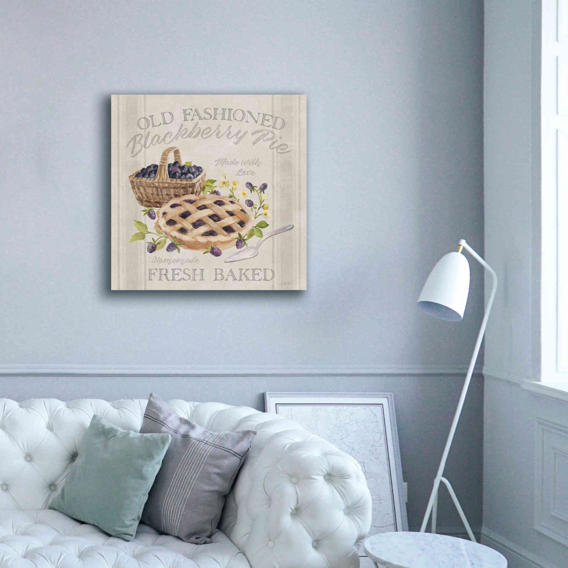 'Homemade Happiness V' by Silvia Vassileva, Canvas Wall Art,37 x 37