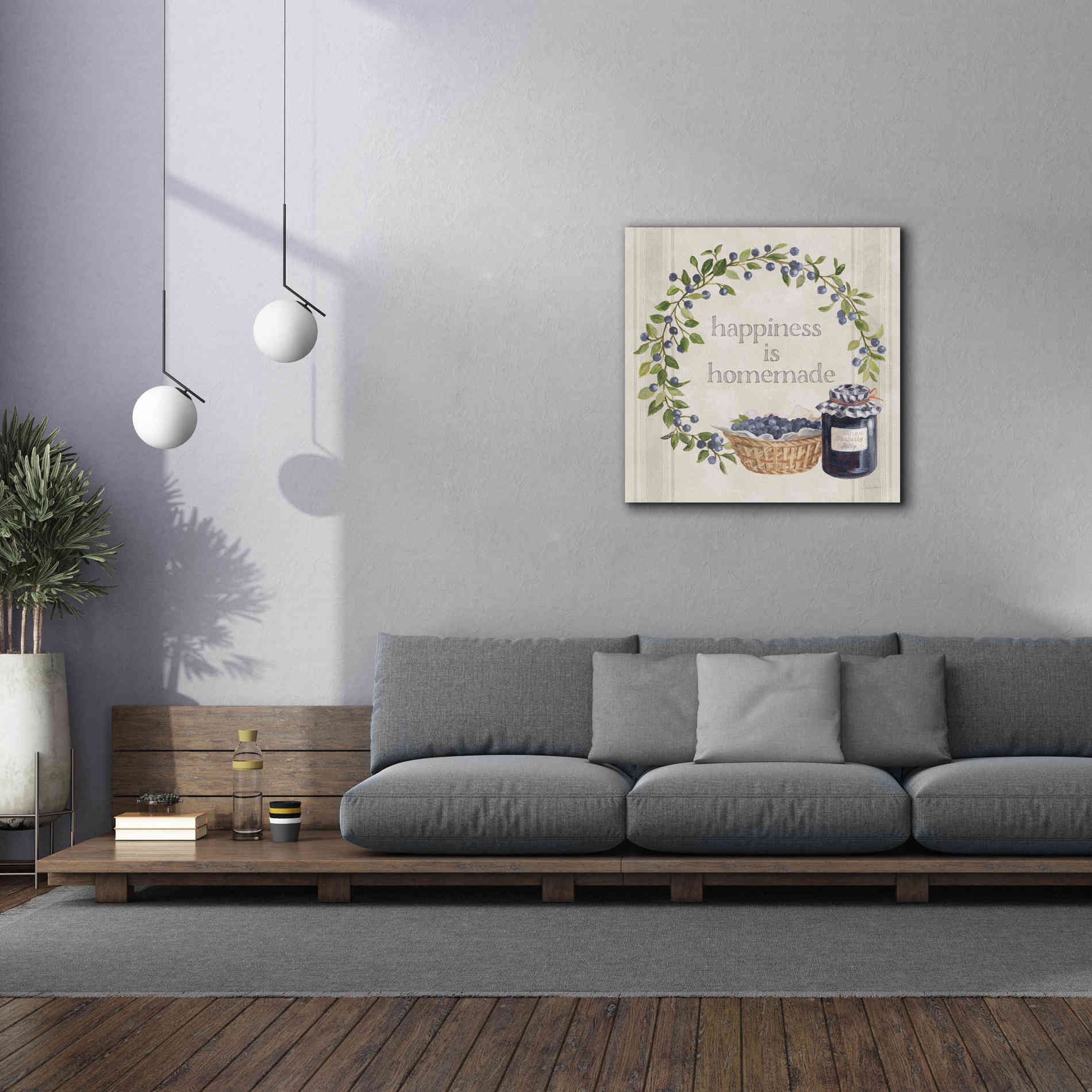 'Homemade Happiness VI' by Silvia Vassileva, Canvas Wall Art,37 x 37