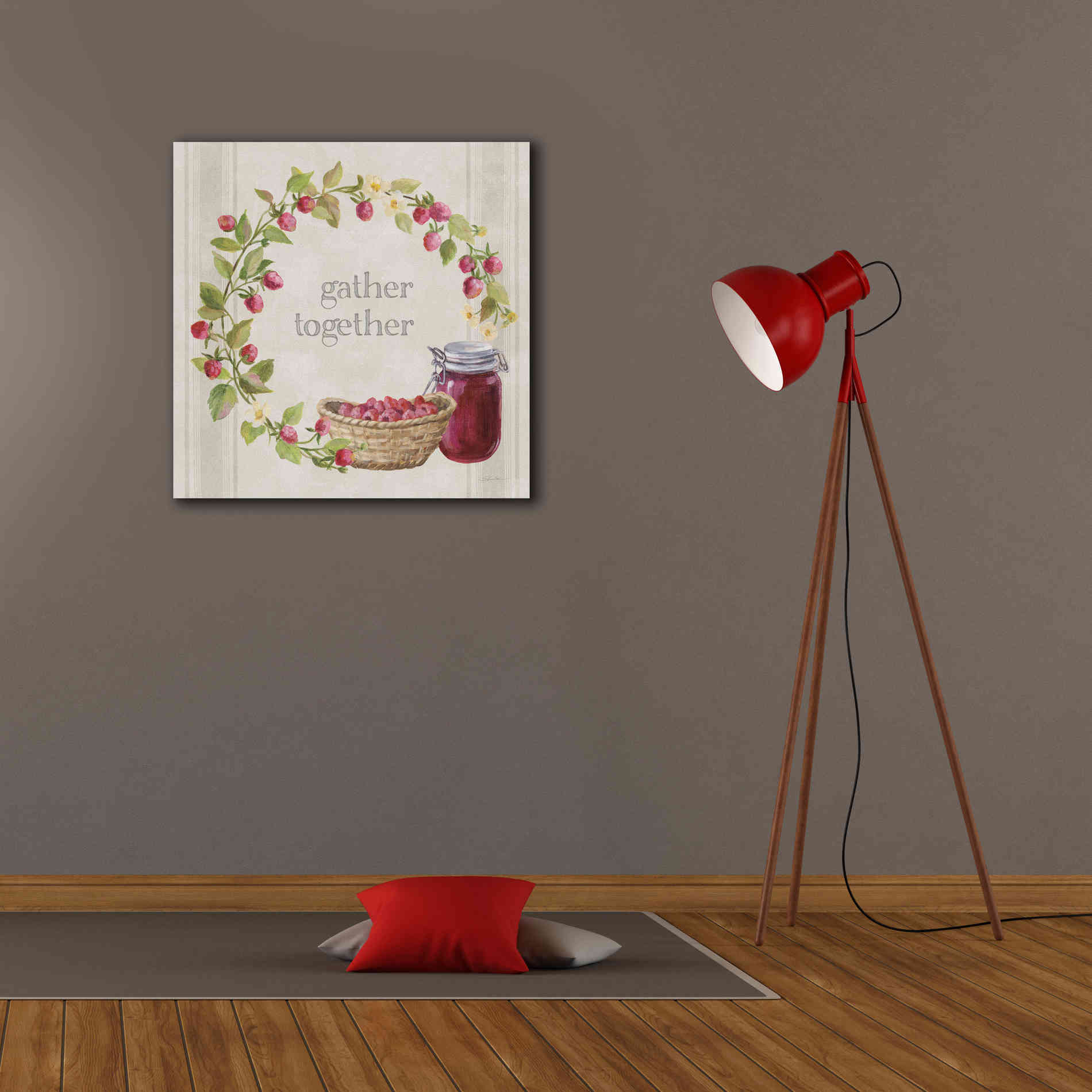 'Homemade Happiness VIII' by Silvia Vassileva, Canvas Wall Art,26 x 26