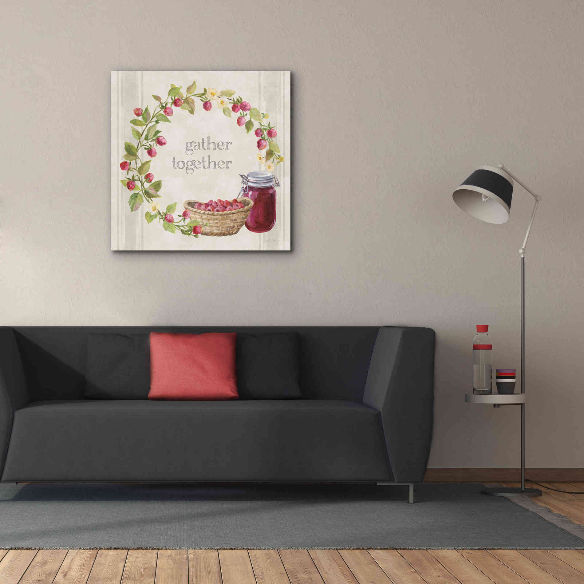 'Homemade Happiness VIII' by Silvia Vassileva, Canvas Wall Art,37 x 37