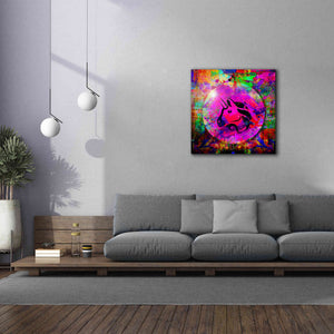 'UNI Uniswap Crypto,' Canvas Wall Art,37 x 37