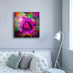 'UNI Uniswap Crypto,' Canvas Wall Art,37 x 37