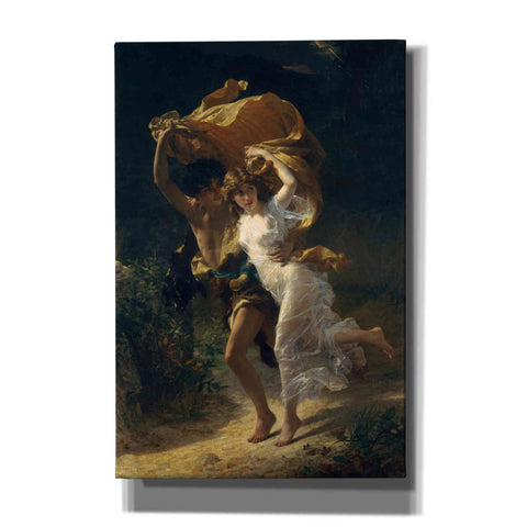 Image of Epic Art 'The Storm' by Pierre Auguste Cot, Canvas Wall Art,12x18x1.1x0,18x26x1.1x0,26x40x1.74x0,40x60x1.74x0
