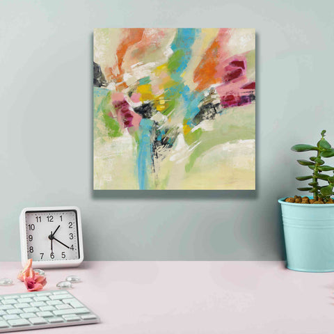 Image of Epic Art 'Summer Lunapark' by Silvia Vassileva, Canvas Wall Art,12 x 12