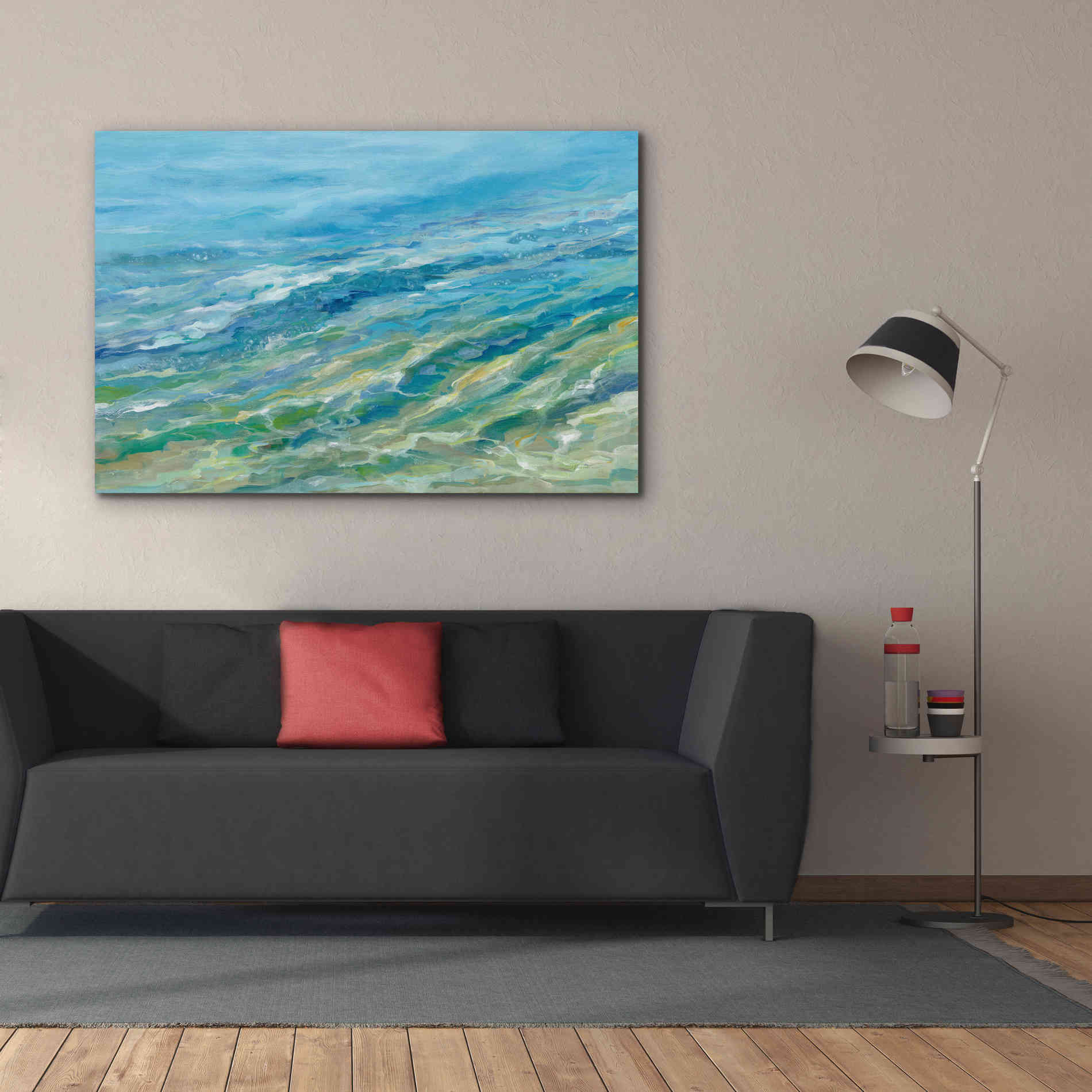 Epic Art 'Seabed' by Silvia Vassileva, Canvas Wall Art,60 x 40