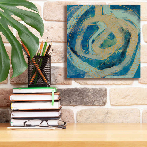 Image of Epic Art 'Mid Modern Tile I' by Silvia Vassileva, Canvas Wall Art,12 x 12