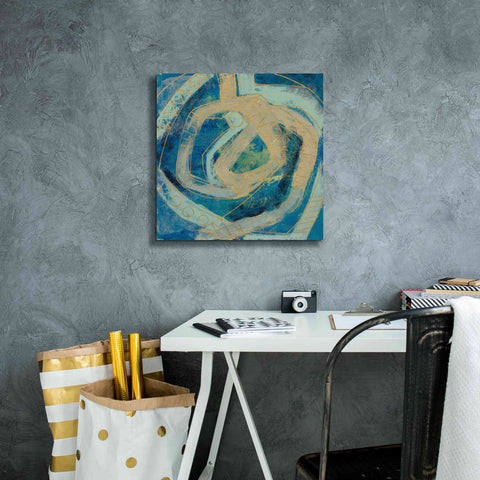 Image of Epic Art 'Mid Modern Tile I' by Silvia Vassileva, Canvas Wall Art,18 x 18