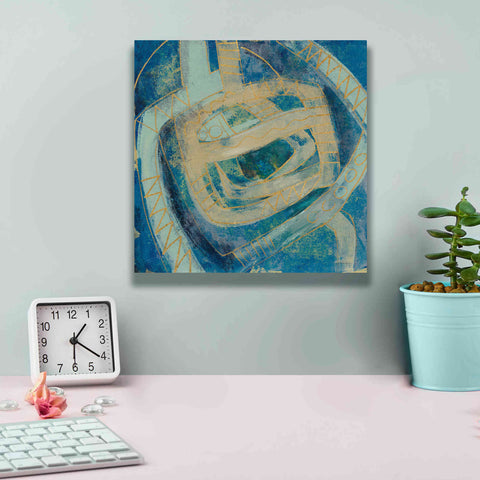 Image of Epic Art 'Mid Modern Tile II' by Silvia Vassileva, Canvas Wall Art,12 x 12