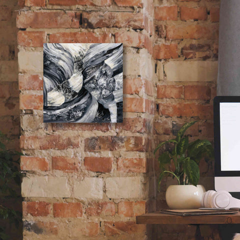 Image of Epic Art 'Graphic Canyon I' by Silvia Vassileva, Canvas Wall Art,12 x 12