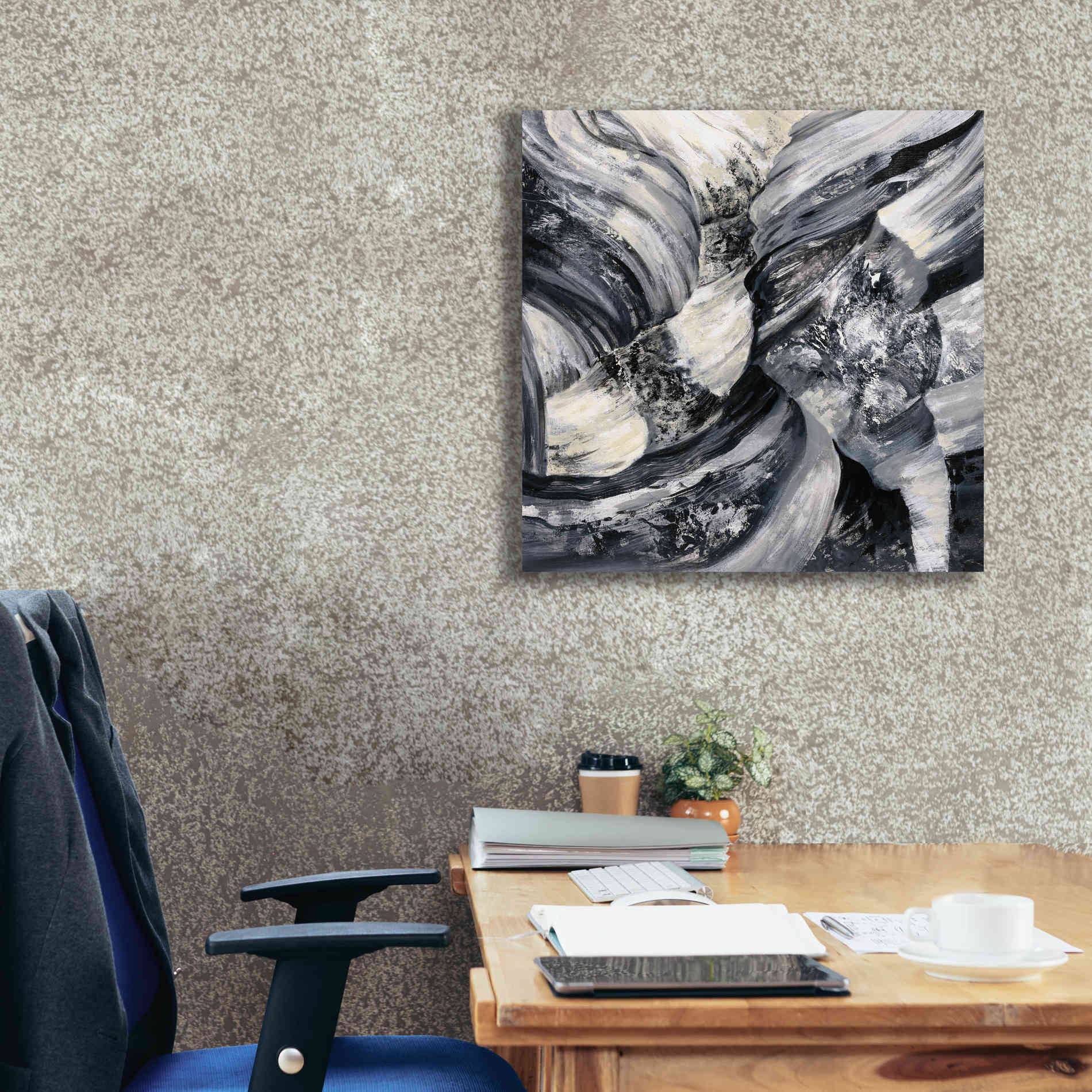 Epic Art 'Graphic Canyon I' by Silvia Vassileva, Canvas Wall Art,26 x 26
