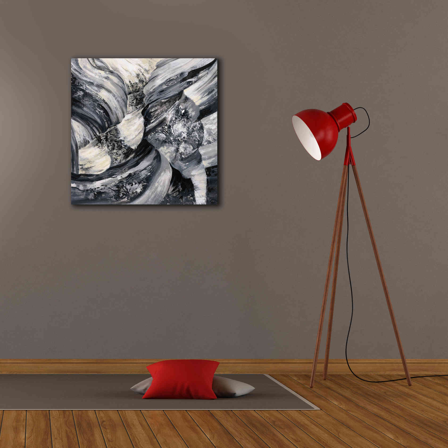Epic Art 'Graphic Canyon I' by Silvia Vassileva, Canvas Wall Art,26 x 26