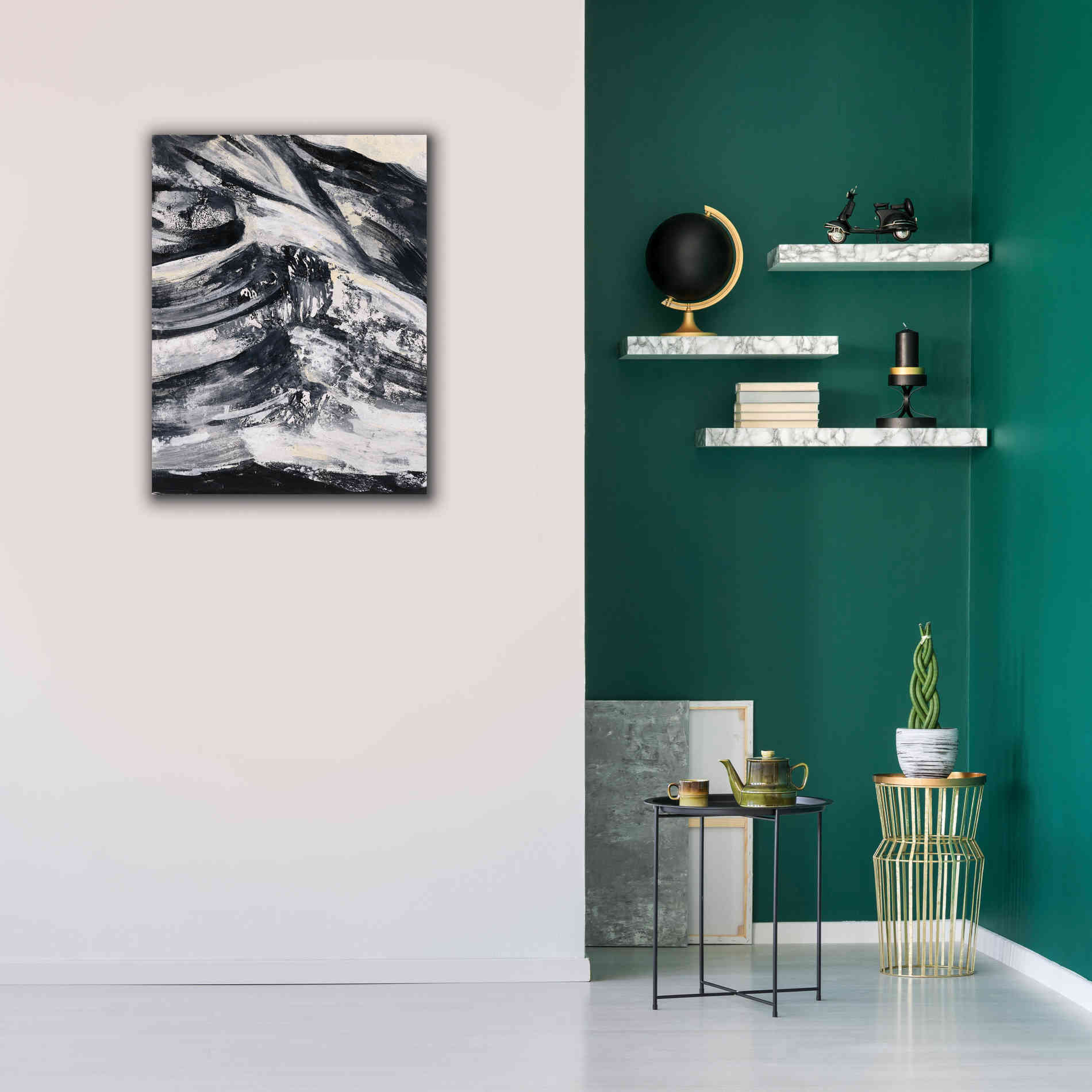 Epic Art 'Graphic Canyon III' by Silvia Vassileva, Canvas Wall Art,26 x 34