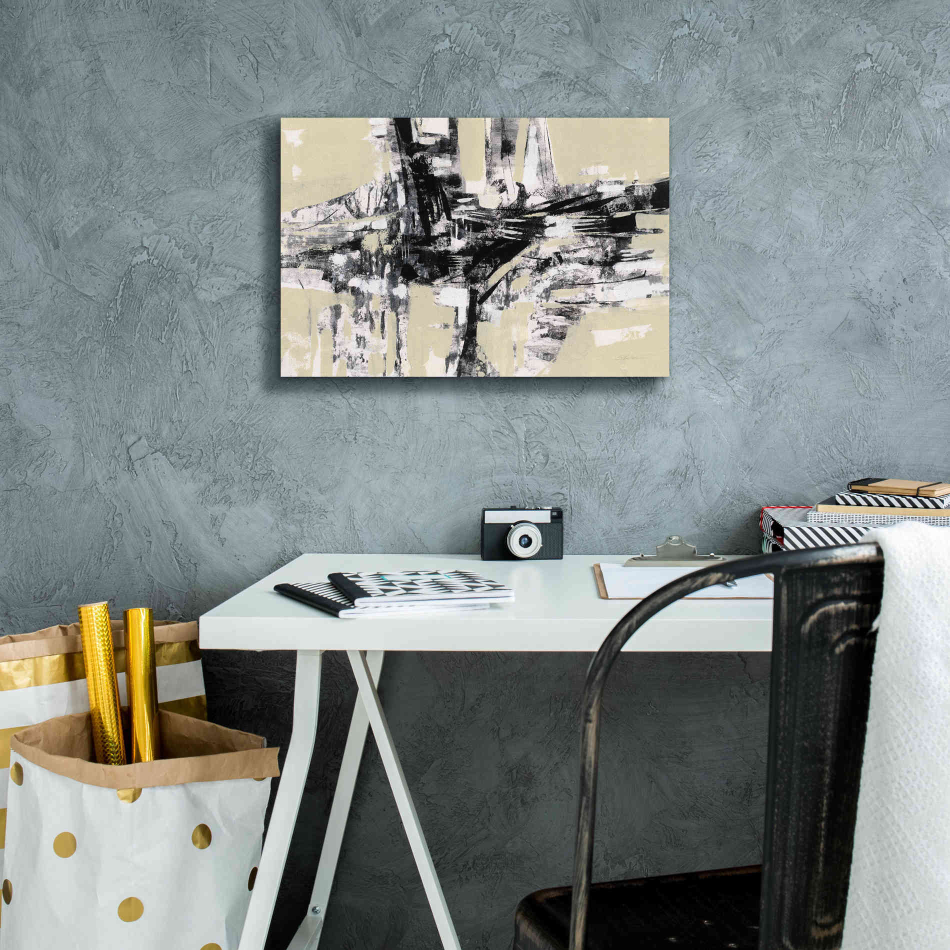 Epic Art 'Graphic Fishermans Net' by Silvia Vassileva, Canvas Wall Art,18 x 12