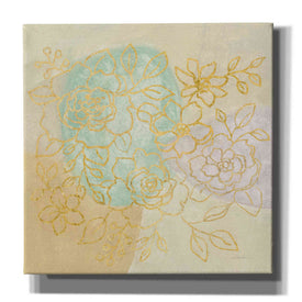 Epic Art 'Mid Mod Sophisticated Floral I' by Silvia Vassileva, Canvas Wall Art,12x12x1.1x0,18x18x1.1x0,26x26x1.74x0,37x37x1.74x0
