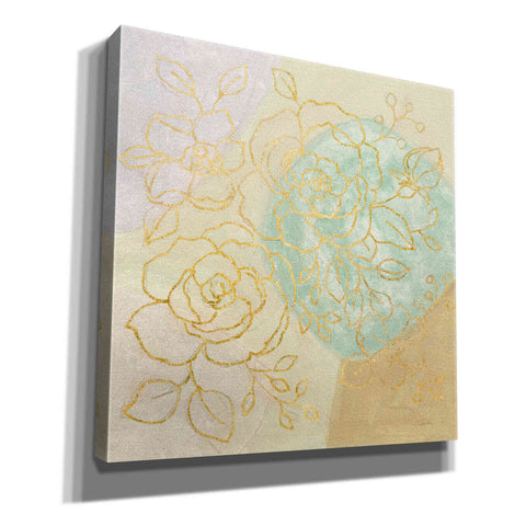 Image of Epic Art 'Mid Mod Sophisticated Floral II' by Silvia Vassileva, Canvas Wall Art,12x12x1.1x0,18x18x1.1x0,26x26x1.74x0,37x37x1.74x0