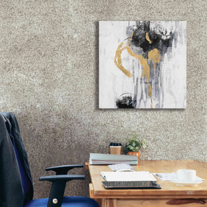 Epic Art 'Golden Rain I' by Silvia Vassileva, Canvas Wall Art,26 x 26