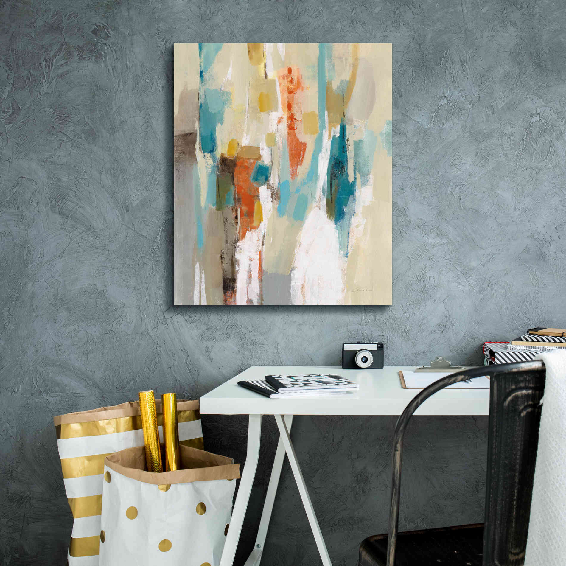 Epic Art 'Steps on Sand II' by Silvia Vassileva, Canvas Wall Art,20 x 24