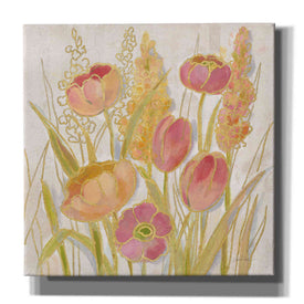 Epic Art 'Opalescent Floral II' by Silvia Vassileva, Canvas Wall Art,12x12x1.1x0,18x18x1.1x0,26x26x1.74x0,37x37x1.74x0