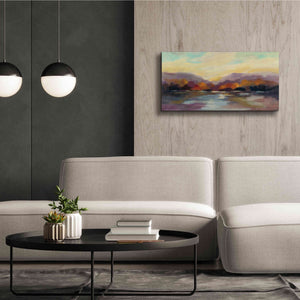 Epic Art 'Fall Sunset' by Silvia Vassileva, Canvas Wall Art,40 x 20