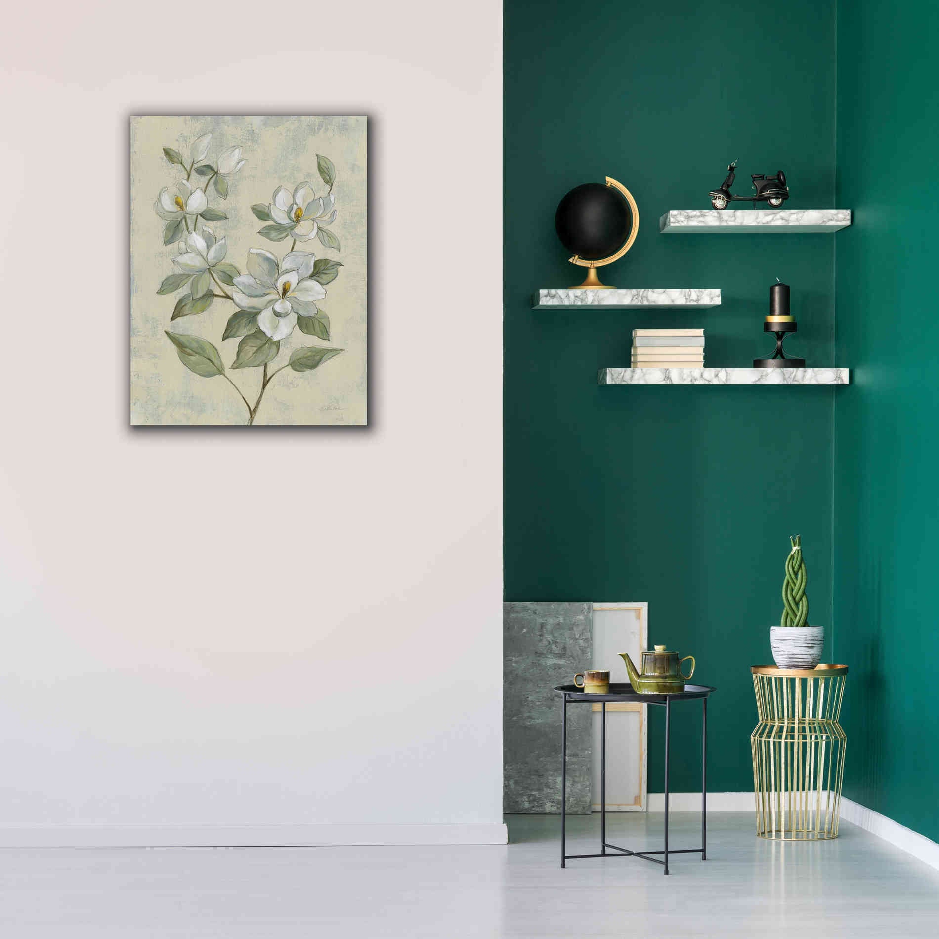 Epic Art 'Sage Magnolia' by Silvia Vassileva, Canvas Wall Art,26 x 34