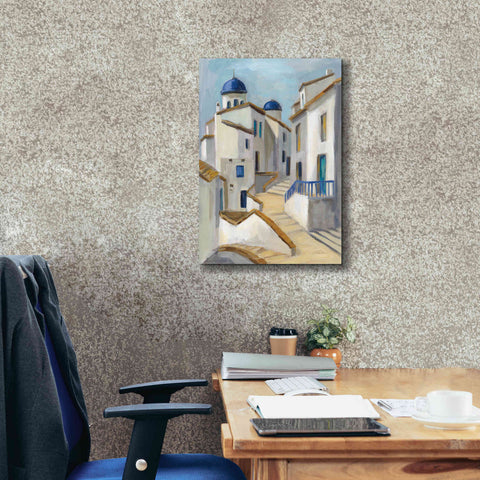 Image of Epic Art 'Santorini View II' by Silvia Vassileva, Canvas Wall Art,18 x 26