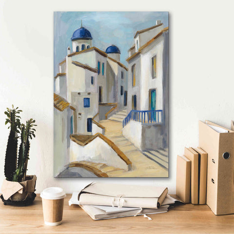 Image of Epic Art 'Santorini View II' by Silvia Vassileva, Canvas Wall Art,18 x 26