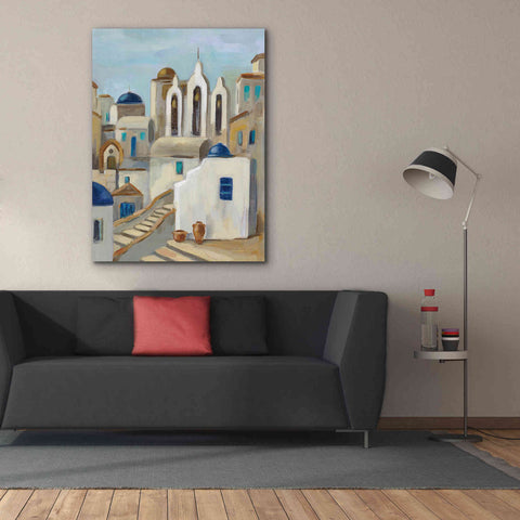 Image of Epic Art 'Santorini View III' by Silvia Vassileva, Canvas Wall Art,40 x 54