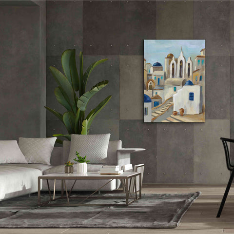 Image of Epic Art 'Santorini View III' by Silvia Vassileva, Canvas Wall Art,40 x 54