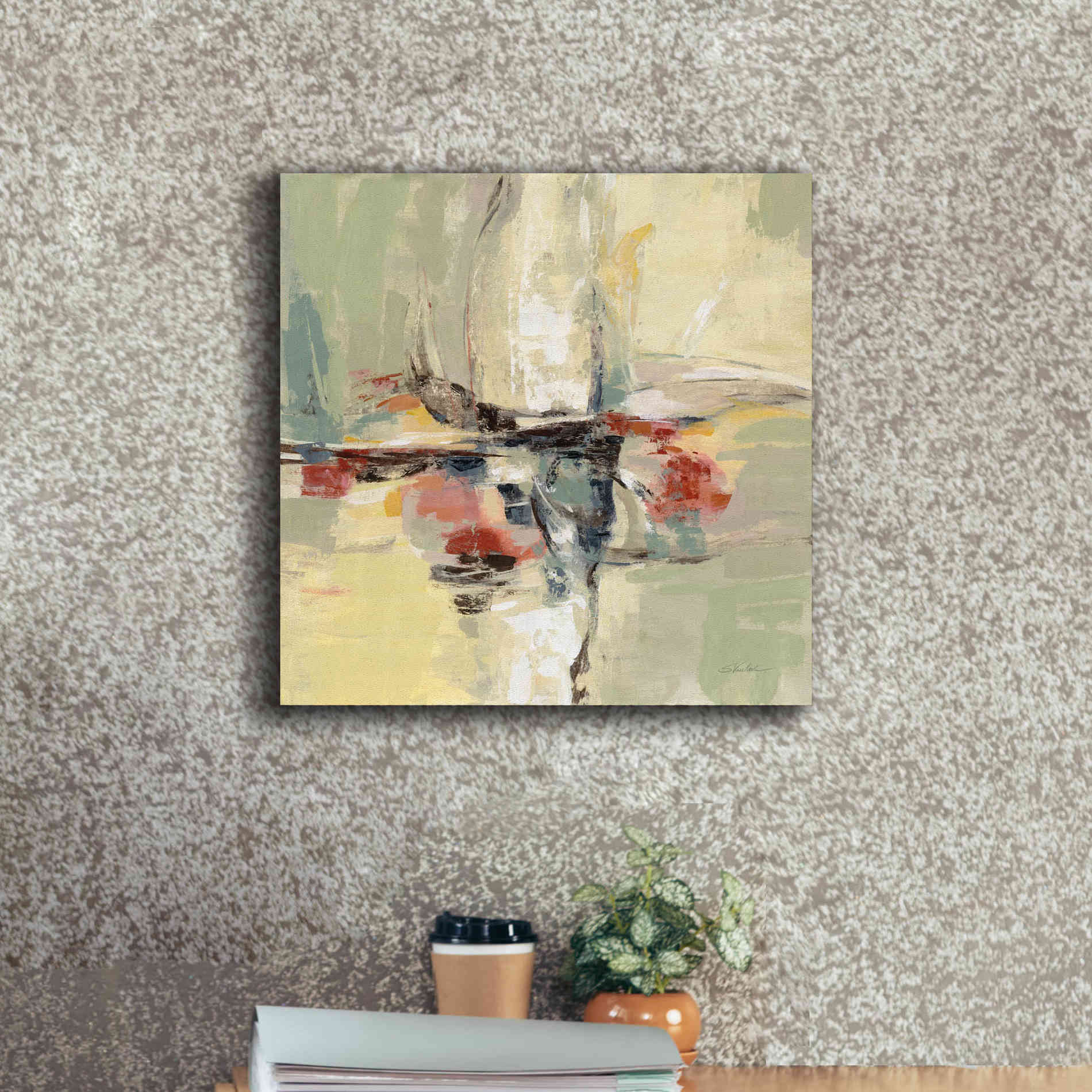 Epic Art 'Island Vibe' by Silvia Vassileva, Canvas Wall Art,18 x 18